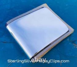 110g Big Wide MADE-TO-ORDER Full Fold Argentium 925 Sterling Silver Money Clip