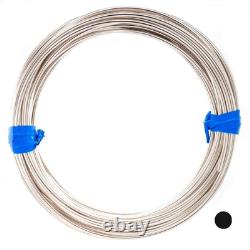 12 Gauge, 925 Sterling Silver Wire (Round) Dead Soft Made in USA 1 Ounce 3