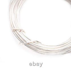12 Gauge, 925 Sterling Silver Wire (Round) Dead Soft Made in USA 1 Ounce 3