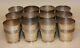 12 William Spratling Made in Mexico Sterling Silver Ribbed 10 Oz Cups Tumblers