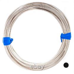 16 Gauge, 925 Sterling Silver Wire (Round) Half Hard Made in USA 5