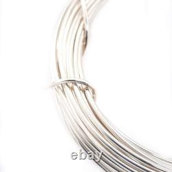 16 Gauge, 925 Sterling Silver Wire (Round) Half Hard Made in USA 5FT