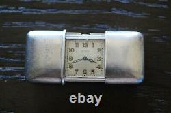 1920's Movado. 935 Sterling Silver Purse Watch Swiss Made