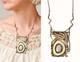 1970s Artisan Made Sterling Silver Brutalist Style Necklace