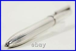 1975 made 925 Sterling Silver 4 COLORS Ballpoint Pen MONTBLANC PIX-O-MAT system