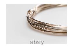 20 Gauge, 925 Sterling Silver Wire (Square) Half Hard Made in USA 25FT by C