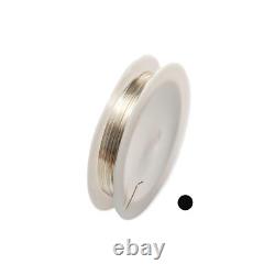 22 Gauge, 925 Sterling Silver Wire (Round) Dead Soft Made in USA 50FT by CR