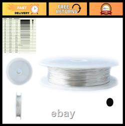 24 Gauge 925 Sterling Silver Round Wire Dead Soft, USA Made, 25FT Crafting Sup