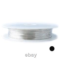 24 Gauge 925 Sterling Silver Round Wire Dead Soft, USA Made, 25FT Crafting Sup