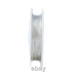 24 Gauge 925 Sterling Silver Round Wire Dead Soft, USA Made, 25FT Crafting Sup