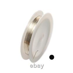 24 Gauge, 925 Sterling Silver Wire (Round) Half Hard Made in USA 25FT by