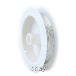 24 Gauge, 925 Sterling Silver Wire (Round) Half Hard Made in USA 25FT by