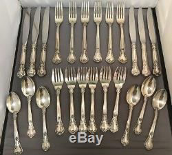24 Piece Set in Chantilly made by Gorham, Sterling Silver