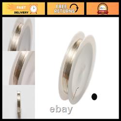 26 Gauge 925 Sterling Silver Round Wire Dead Soft, USA Made, 25FT Crafting Sup
