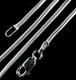 2MM Solid 925 Sterling Silver Italian ROUND SNAKE Chain Necklace Made In Italy