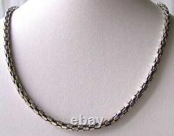 31G Hand Made Bali Solid Sterling Silver 3.75mm Fancy Link Chain! 20 inch