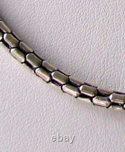 31G Hand Made Bali Solid Sterling Silver 3.75mm Fancy Link Chain! 20 inch