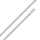 3mm 925 Sterling Silver Rhodium Plated Miami Cuban Link Chain Made in Italy