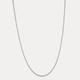 3mm Valentino Link Chain Necklace Real Solid 925 Sterling Silver MADE IN ITALY