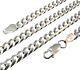 4.9MM Solid 925 Sterling Silver Men's Italian MIAMI CUBAN Chain, Made in Italy