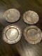 4 Sterling Silver Plates Made in Mexico 623 Grams