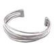 5 Strand Crossover Bangle Sterling Silver 925 Hallmarked British Made Brand New