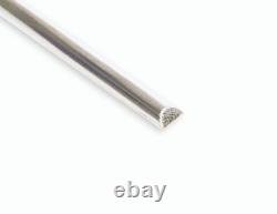 6 Gauge 925 Sterling Silver Wire Half Round Dead Soft Made In Usa 1 Ounce 1Ft