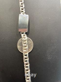 6mm 28 inch 42 grams Chino link Chain 925 Sterling Silver HAND Made All Real