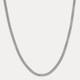 6mm Popcorn Link Chain Necklace Real Solid 925 Sterling Silver MADE IN ITALY