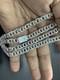 7mm 24 Inch 925 Sterling Silver 52 Grams chino link chain Hand Made Necklace
