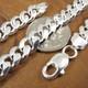 9.2MM Solid 925 Sterling Silver Men's Italian MIAMI CUBAN Chain Made in Italy