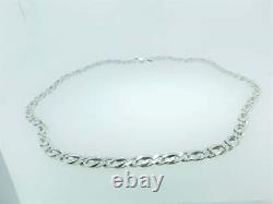 925 Heavy Sterling Silver Masculine Italian Chain Necklace Made in Italy