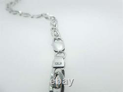 925 Heavy Sterling Silver Masculine Italian Chain Necklace Made in Italy