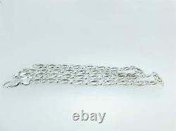 925 Heavy Sterling Silver Masculine Italian Chain Necklace Made in Italy