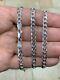 925 SOLID Sterling Silver FLAT CUBAN CURB Chain Necklace 5.2mm Made In Italy