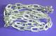 925 Solid Sterling Silver Custom-made Textured 26g Men's Necklace. Real Silver