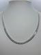 925 Sterling Silver 4mm Cuban Link Chain Necklace Men'sWomen's 16-36 made Italy
