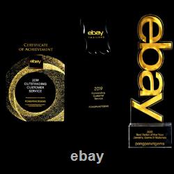 925 Sterling Silver Blue Sapphire Made in Thailand Earrings White Gold Plated