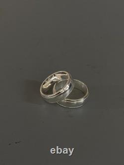 925 Sterling Silver Couple Band Ring 7mm Wedding Band Anniversary Gift 5-15US