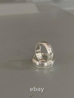 925 Sterling Silver Couple Band Ring 7mm Wedding Band Anniversary Gift 5-15US
