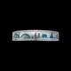925 Sterling Silver Cuff Bracelet Made with Inlaid Turquoise