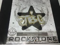 925 Sterling Silver Custom Made To Order JBG Pendant Charm