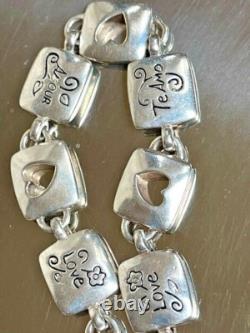925 Sterling Silver Love Bracelet Made In Canada