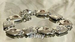 925 Sterling Silver Love Bracelet Made In Canada