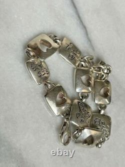 925 Sterling Silver Love Bracelet Made In Canada