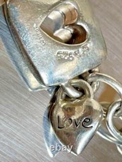 925 Sterling Silver Love Bracelet Made In Canada