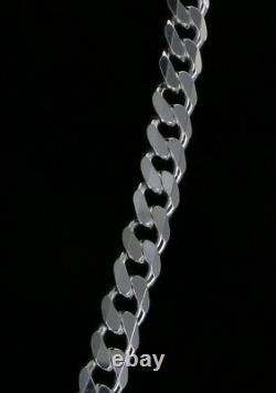 925 Sterling Silver Men Women 9mm Cuban Link Chain Necklace 24 Made in Italy