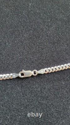 925 Sterling Silver Necklace Womens & Mans. Made In ITALY