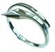 925 Sterling Silver Snake Bracelet Italy Made Highly Polished 23.5g Unique