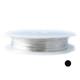 925 Sterling Silver Wire, 24 Gauge, Round, Dead So